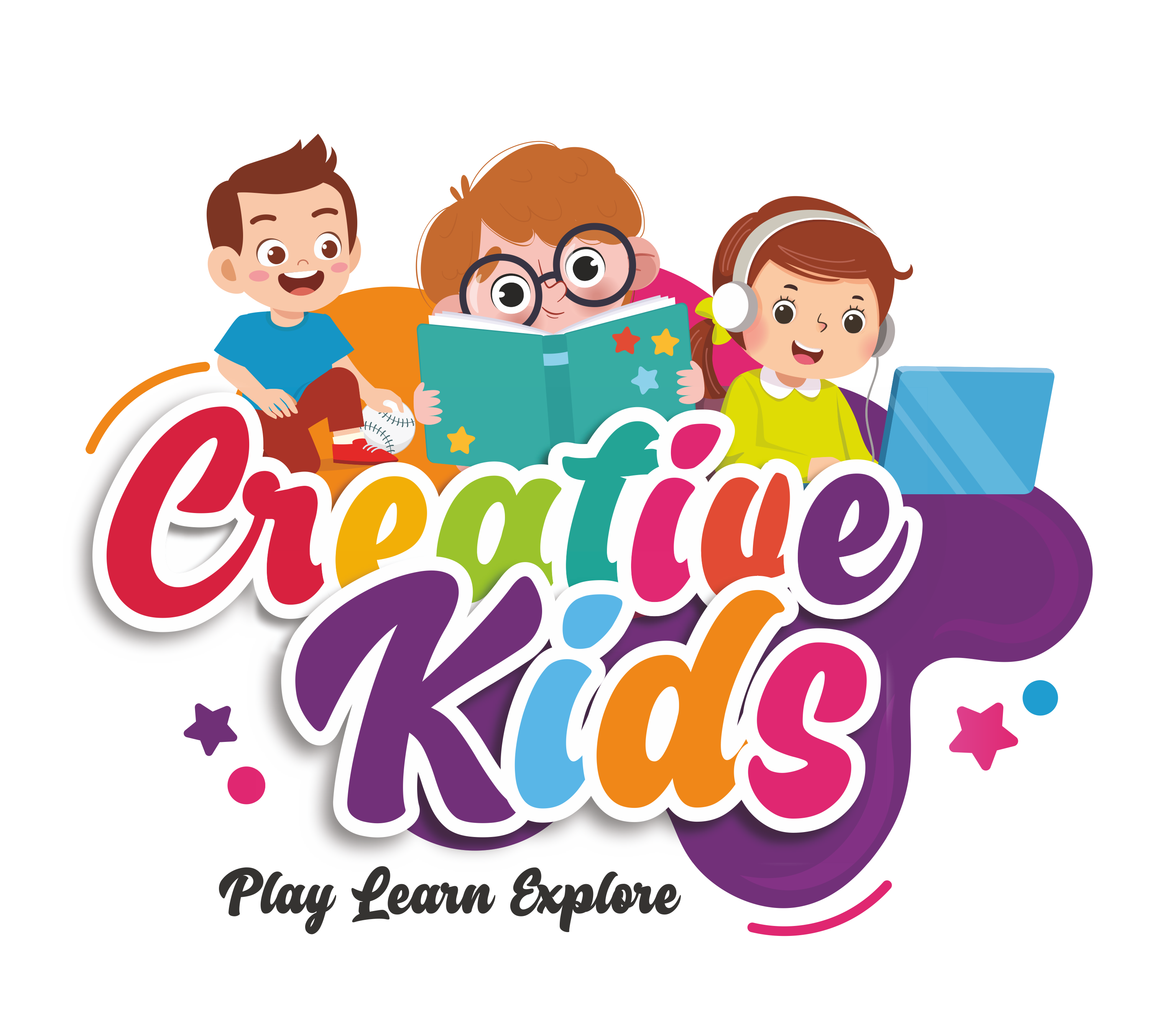 Activity calendar creative kids school